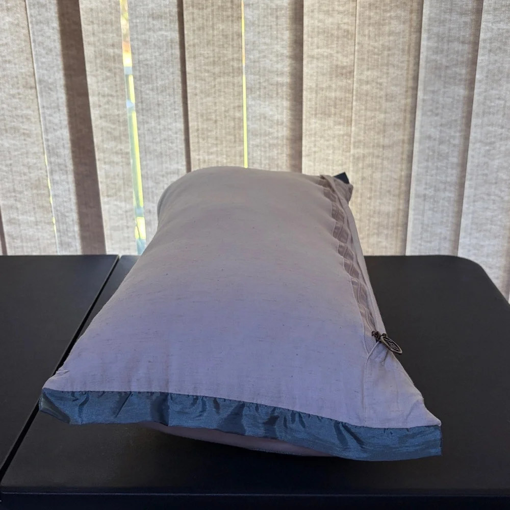 Pier 1 Cream Textured Pillow